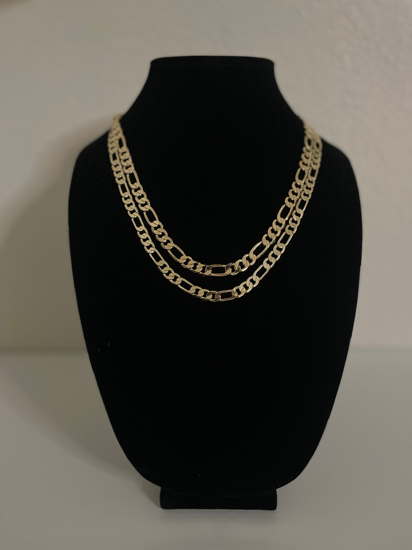 |Limited Deal| 7mm Figaro 14k Gold Filled Chain